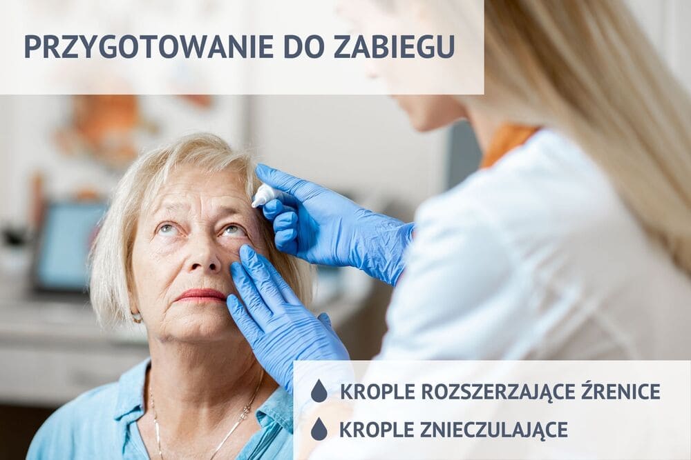 przygotowanie do zabiegu zaćmy