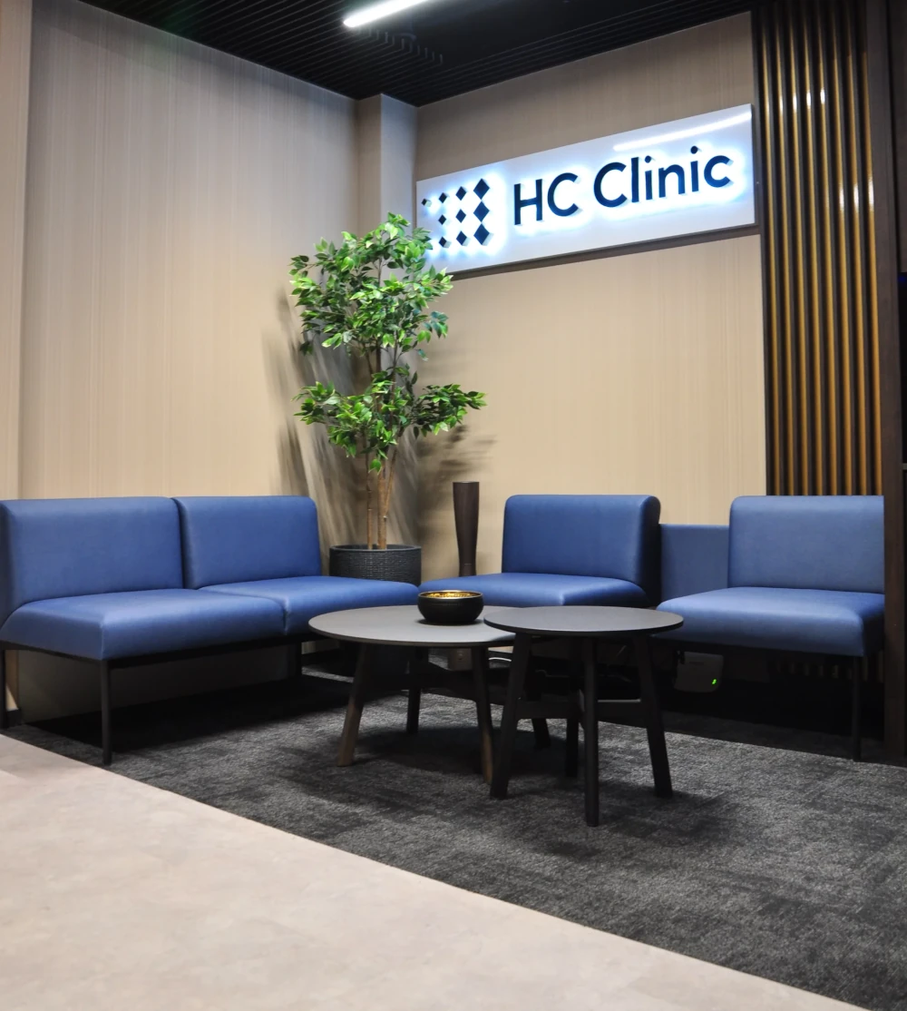 wnętrze HC Clinic